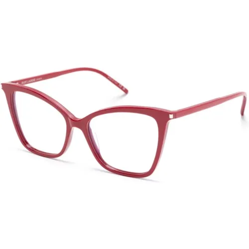 SL 386 018 Optical Frame , female, Sizes: 55 MM - Saint Laurent - Modalova