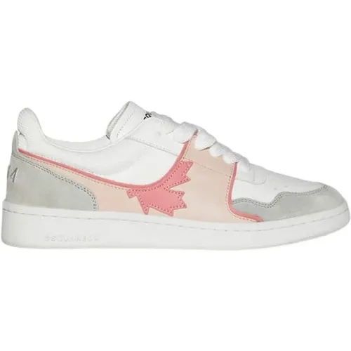 Stylische Sneakers für einen Trendigen Look , Damen, Größe: 37 1/2 EU - Dsquared2 - Modalova