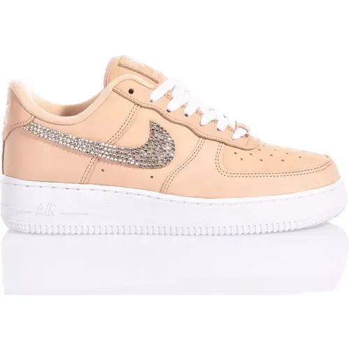 Handgefertigte Sneakers für Frauen , Damen, Größe: 38 1/2 EU - Nike - Modalova