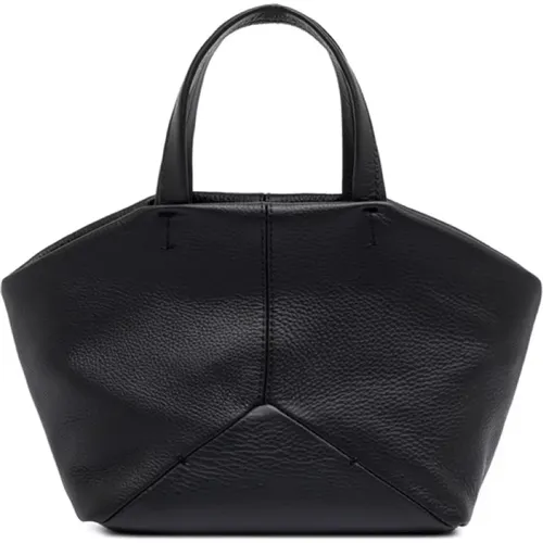 Vintage Leather Bag with Zip Closure , female, Sizes: ONE SIZE - Gianni Chiarini - Modalova
