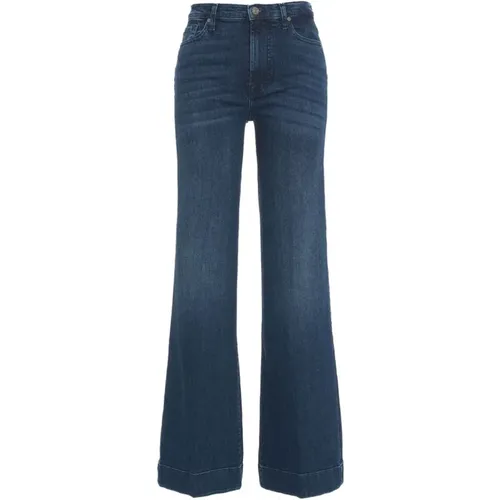 Flared Jeans Modern Dojo , female, Sizes: W28 - 7 For All Mankind - Modalova