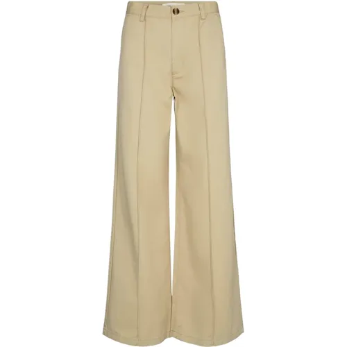 Stylish Camel Trousers S231343 , female, Sizes: XL, XS, S, L, M - Sofie Schnoor - Modalova