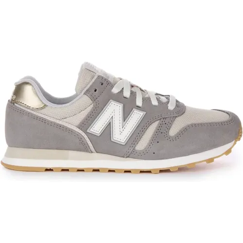 Retro Style Sneaker Grey White Women , female, Sizes: 3 1/2 UK, 7 1/2 UK, 6 UK, 4 1/2 UK, 3 UK - New Balance - Modalova