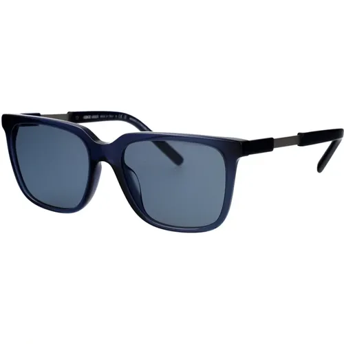 Stylish Sunglasses with Model 0Ar8202U , male, Sizes: 55 MM - Giorgio Armani - Modalova