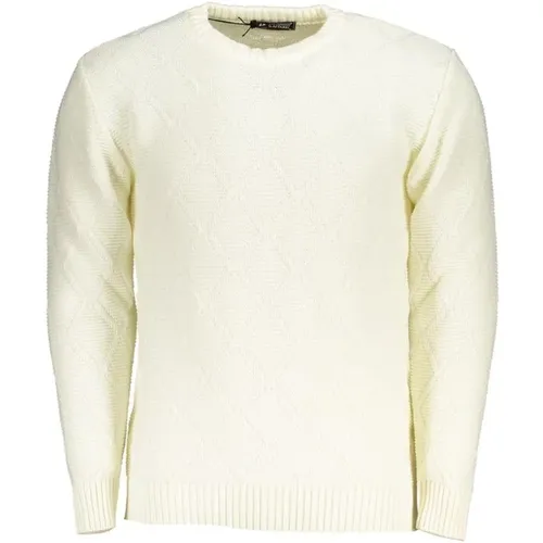 Diamantmuster Crew Neck Sweater , Herren, Größe: 2XL - U.S. Polo Assn. - Modalova