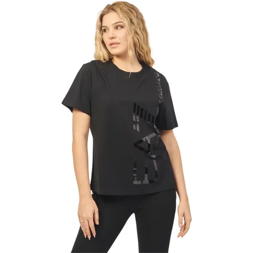 T-Shirts , female, Sizes: L, S, XL - Emporio Armani EA7 - Modalova