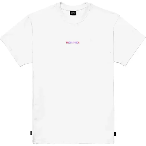 Gradient Tee Cotton T-shirt , male, Sizes: L, S, M - Propaganda - Modalova