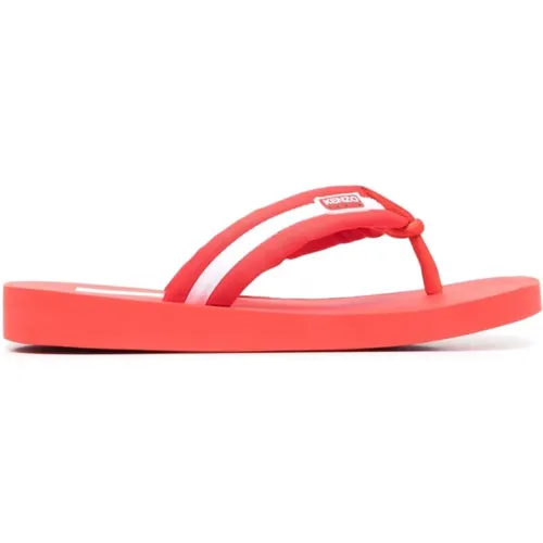 Bright Summer Sandals with 2.5cm Heel , male, Sizes: 10 UK, 11 UK, 9 UK, 6 UK, 8 UK, 7 UK - Kenzo - Modalova
