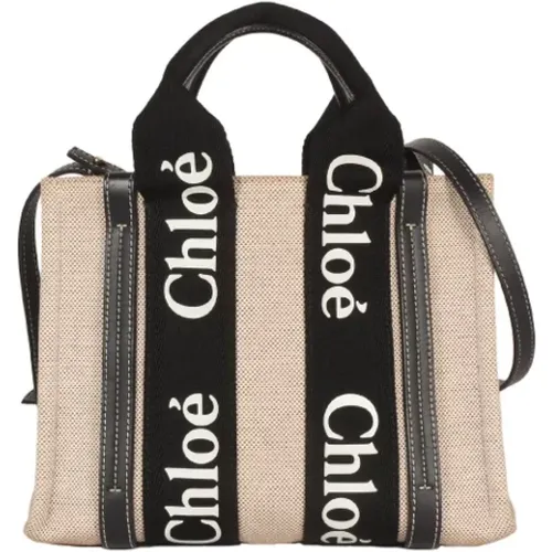 Pre-owned Canvas handbags , female, Sizes: ONE SIZE - Chloé Pre-owned - Modalova