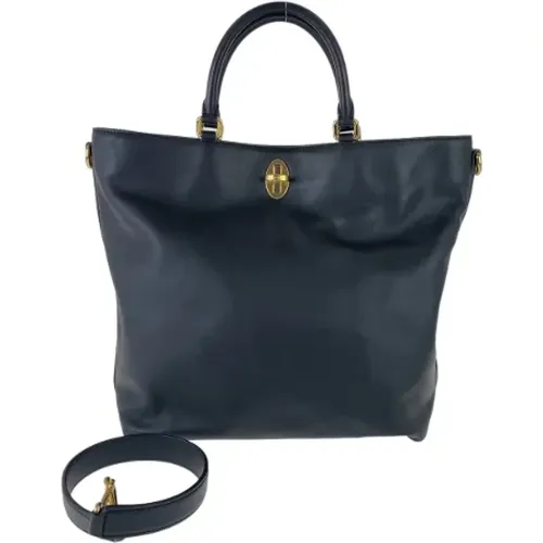 Pre-owned Leather handbags , female, Sizes: ONE SIZE - Dolce & Gabbana Pre-owned - Modalova