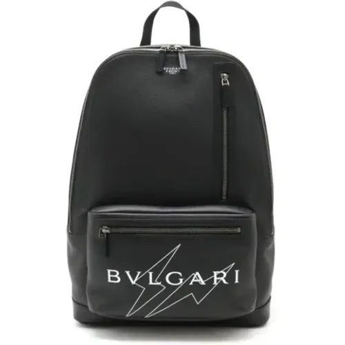 Pre-owned Leather backpacks , female, Sizes: ONE SIZE - Bvlgari Vintage - Modalova