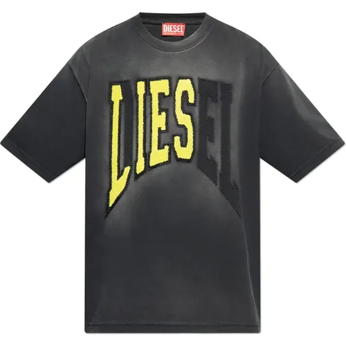 ‘T-Wash-N’ T-shirt , male, Sizes: L - Diesel - Modalova