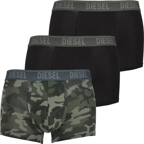 Herren Boxershorts Tripack Camouflage , Herren, Größe: L - Diesel - Modalova