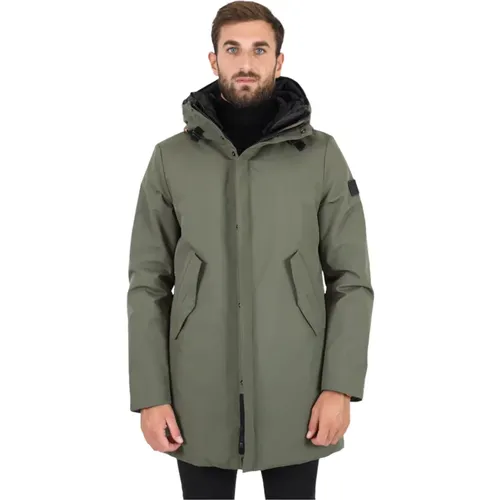 Technical Parka Coat , male, Sizes: L - Dekker - Modalova