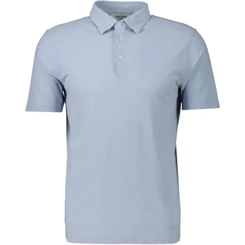 Light Polo Shirt for Men , male, Sizes: 3XL, M - Gran Sasso - Modalova