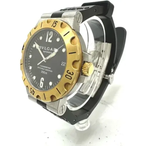 Pre-owned Rostfreier Stahl watches - Bvlgari Vintage - Modalova