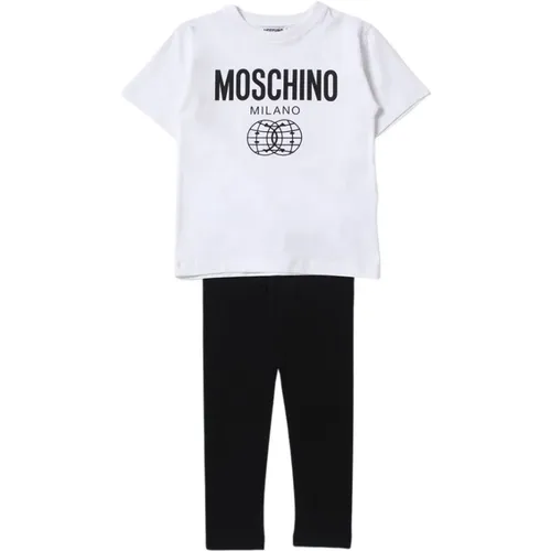 Sportliches T-Shirt und Leggings Set - Moschino - Modalova