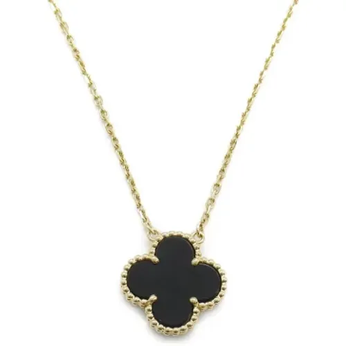 Pre-owned Gold necklaces , female, Sizes: ONE SIZE - Van Cleef & Arpels Pre-owned - Modalova