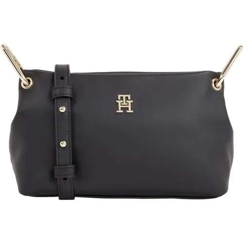 Schwarze Cross Body Tasche - Tommy Hilfiger - Modalova