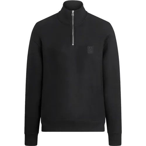 Quarter Zip Sweatshirt in , male, Sizes: L, M - Belstaff - Modalova