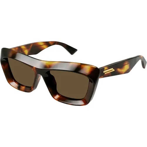 Stylische Sonnenbrille für Frauen , Herren, Größe: 53 MM - Bottega Veneta - Modalova