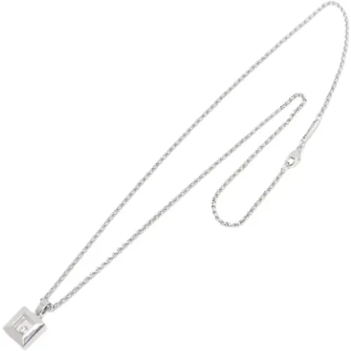 Pre-owned White Gold necklaces , female, Sizes: ONE SIZE - Chopard Pre-owned - Modalova