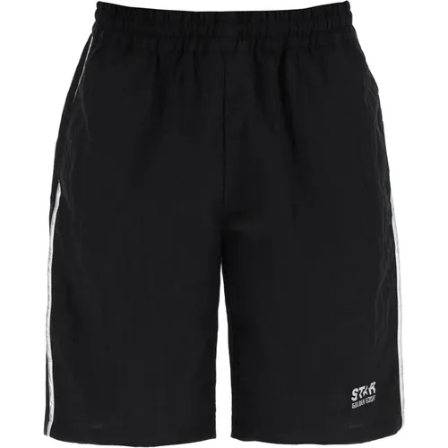 Ripstop Sports Bermuda Shorts , Herren, Größe: M - Golden Goose - Modalova