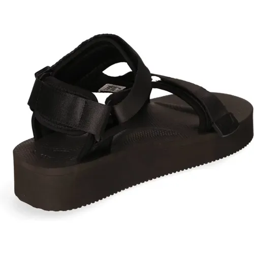 Bequeme Antibakterielle Flache Sandalen , Herren, Größe: 39 1/2 EU - Suicoke - Modalova