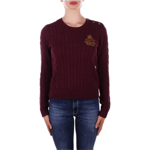 Pullover Bordeaux , Damen, Größe: M - Ralph Lauren - Modalova