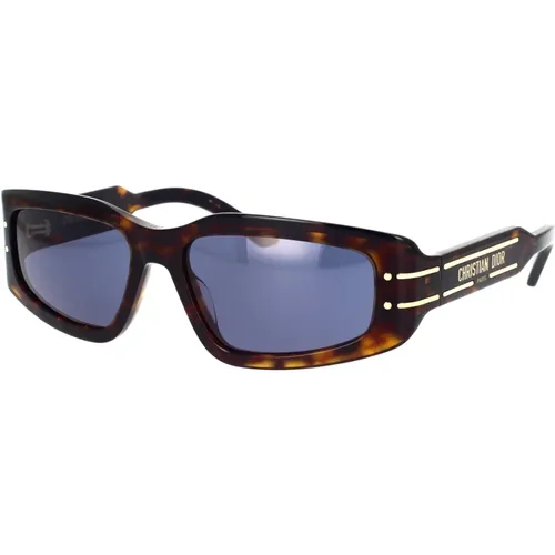 Signature Sonnenbrille , unisex, Größe: 56 MM - Dior - Modalova