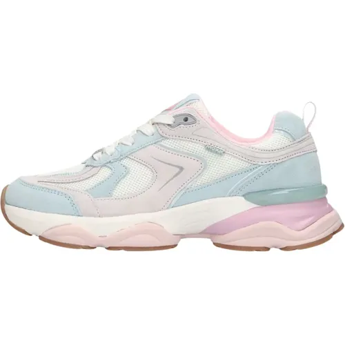 Niedrige Sneakers Norah blau, grau, rosa , Damen, Größe: 40 EU - Mexx - Modalova