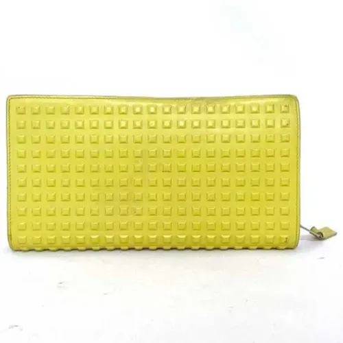 Pre-owned Leather wallets , female, Sizes: ONE SIZE - Balenciaga Vintage - Modalova