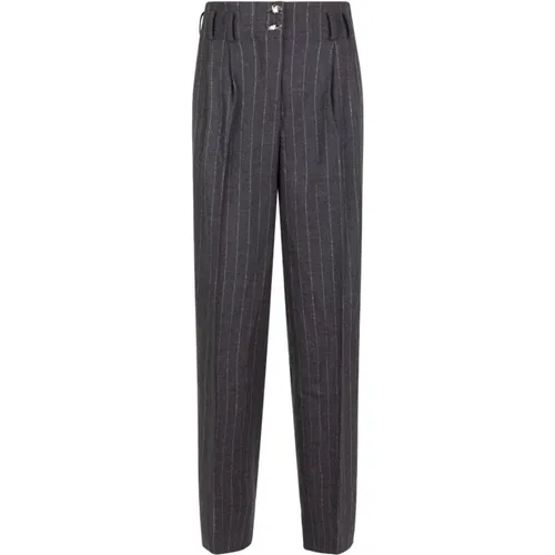 Printstripes Palazzo Pants , female, Sizes: 2XS, XS, S - Genny - Modalova