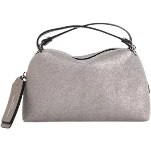Glitter Leather Small Alifa Bag , female, Sizes: ONE SIZE - Gianni Chiarini - Modalova