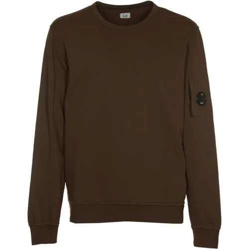 Leichtes Fleece-Sweatshirt 5 , Herren, Größe: M - C.P. Company - Modalova