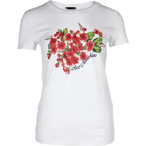 Pre-owned Cotton tops , female, Sizes: XL - Moschino Pre-Owned - Modalova