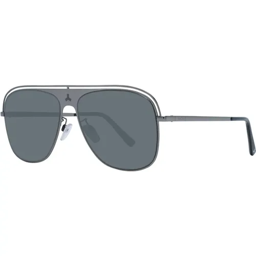 Gunmetal Aviator Sonnenbrille für Männer - Bally - Modalova