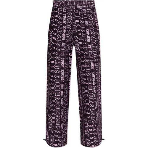 Sweatpants mit Logo - Versace Jeans Couture - Modalova