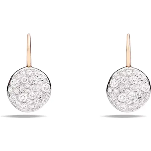 Diamond Sand Earrings , female, Sizes: ONE SIZE - Pomellato - Modalova