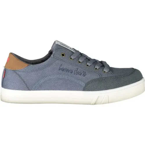 Blaue Polyester-Sneaker mit Schnürsenkeln , Herren, Größe: 40 EU - Carrera - Modalova