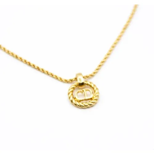 Pre-owned Gold dior-jewelry , female, Sizes: ONE SIZE - Dior Vintage - Modalova