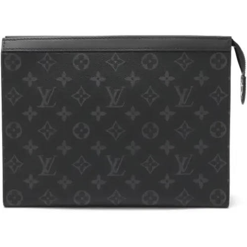 Pre-owned Canvas clutches , female, Sizes: ONE SIZE - Louis Vuitton Vintage - Modalova