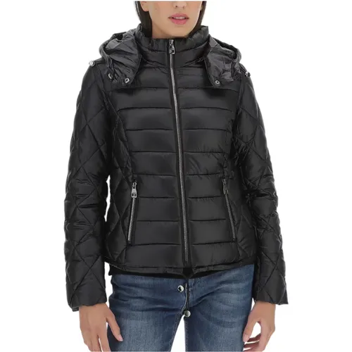 Short Puffer Jacket , female, Sizes: L, S - Gaudi - Modalova