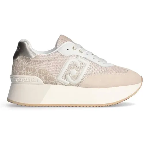 Dreamy 02 savana Wildleder Mesh Sneakers , Damen, Größe: 35 EU - Liu Jo - Modalova