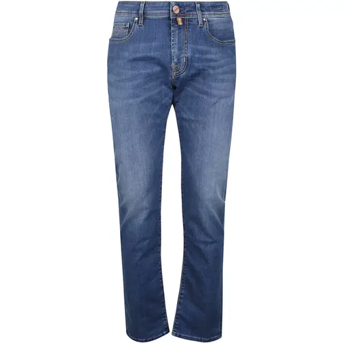 Pocket Jeans Slim FIT Bard Fast , male, Sizes: W32, W33, W34, W36 - Jacob Cohën - Modalova