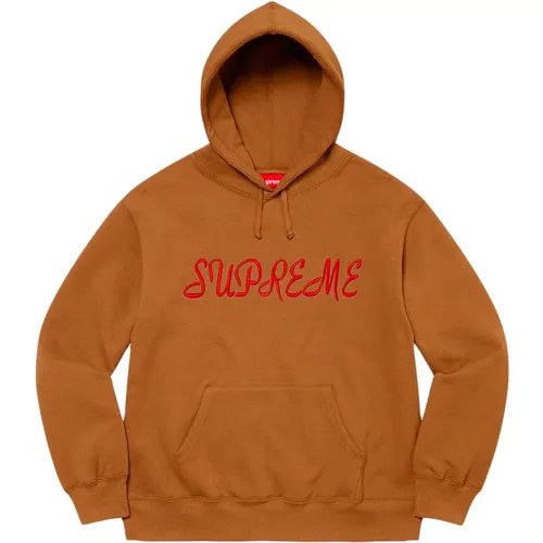 Limited Edition Script Hoodie Light , male, Sizes: 2XL, M - Supreme - Modalova