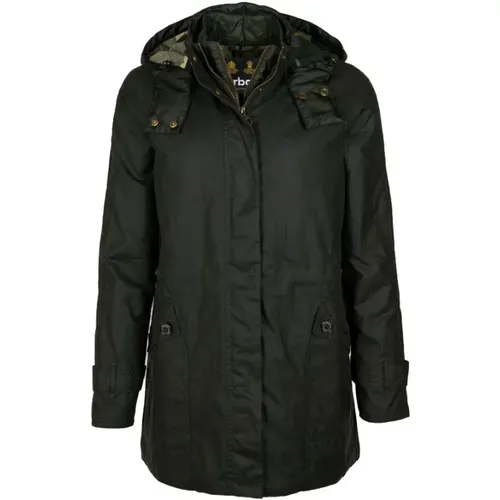 Gewachste Kapuzenjacke , Damen, Größe: 2XL - Barbour - Modalova