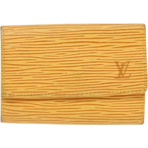 Pre-owned Leather wallets , female, Sizes: ONE SIZE - Louis Vuitton Vintage - Modalova