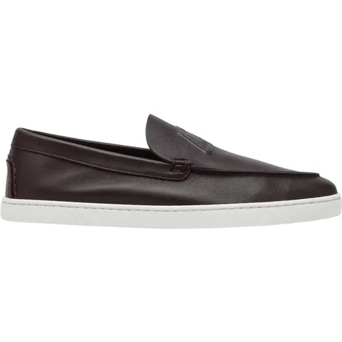 Varsiboat Classic Moccasin Style Shoe , male, Sizes: 7 UK - Christian Louboutin - Modalova