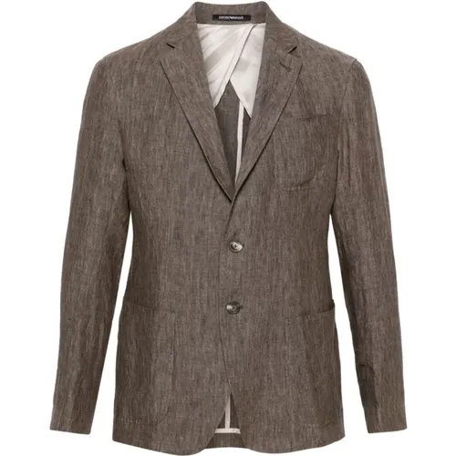 Jackets , male, Sizes: L, M, 2XL, XL - Emporio Armani - Modalova